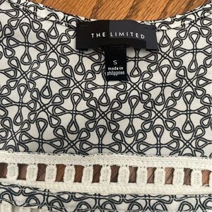 The Limited Monochrome Geometric Blouse